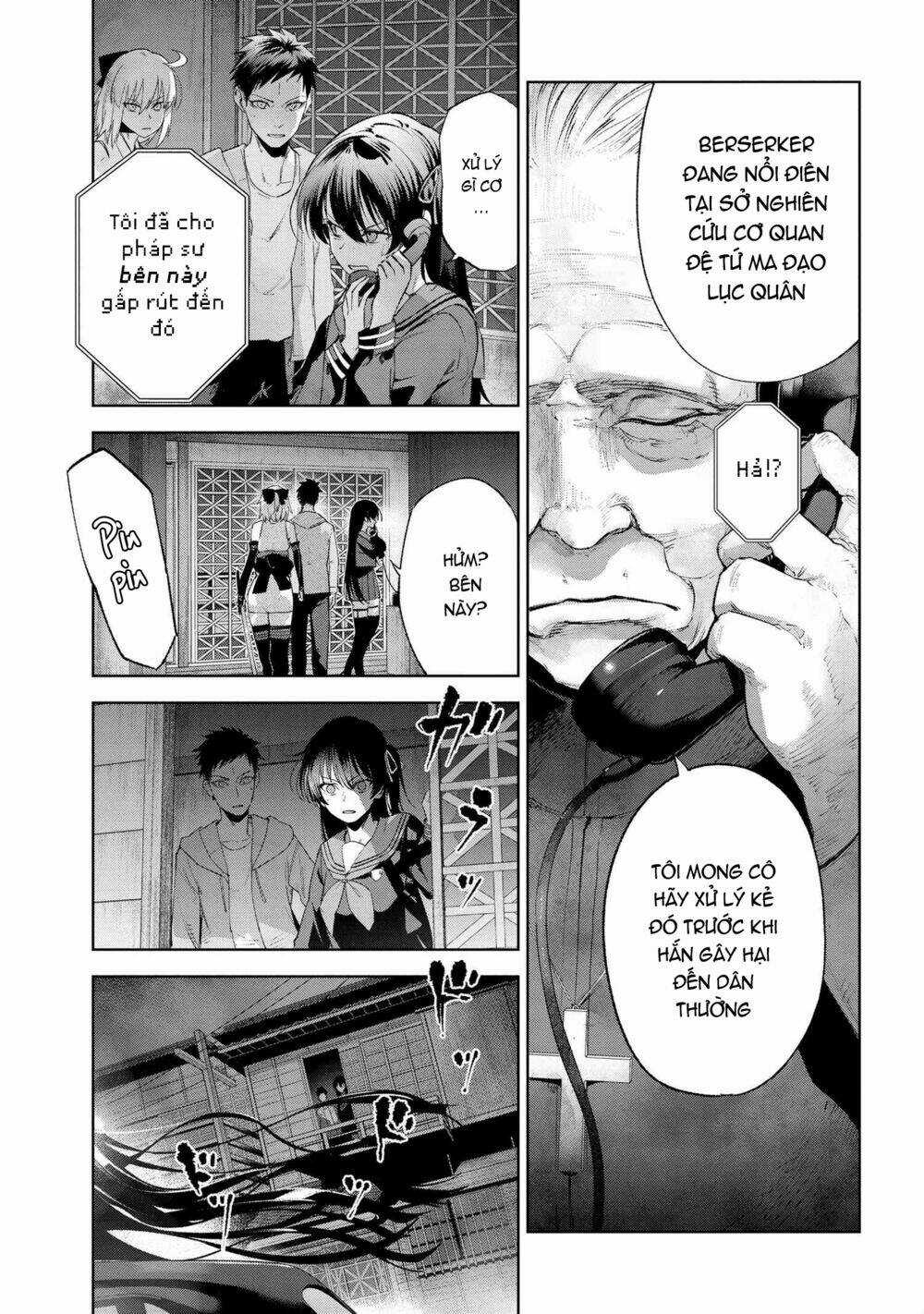 Fate/Type Redline - Truyền Kỳ Về Chén Thánh Đế Đô Chapter 15.4 trang 16