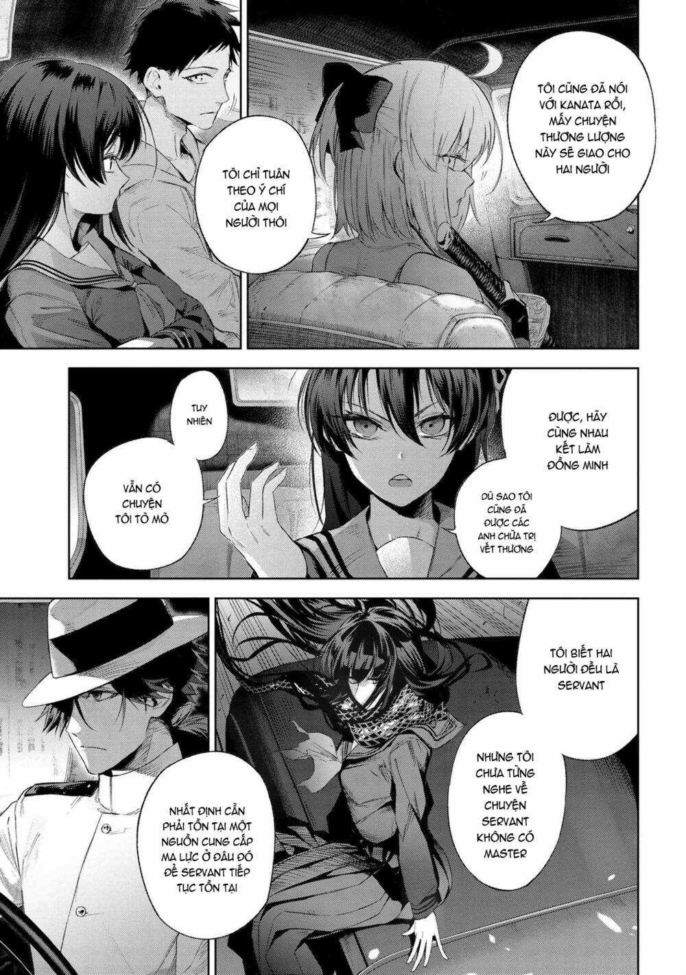 Fate/Type Redline - Truyền Kỳ Về Chén Thánh Đế Đô Chapter 16.3 trang 3