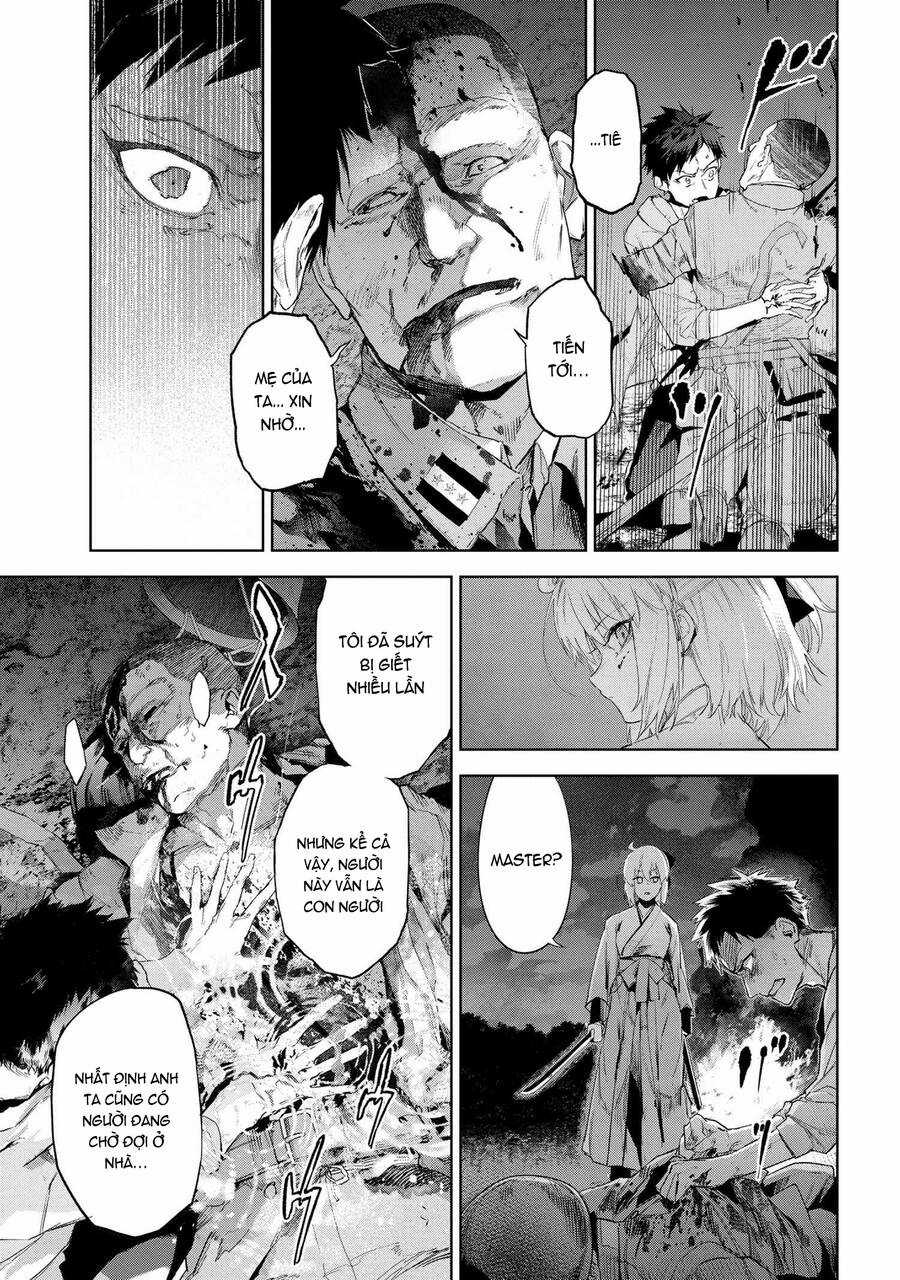 Fate/Type Redline - Truyền Kỳ Về Chén Thánh Đế Đô Chapter 20 trang 12