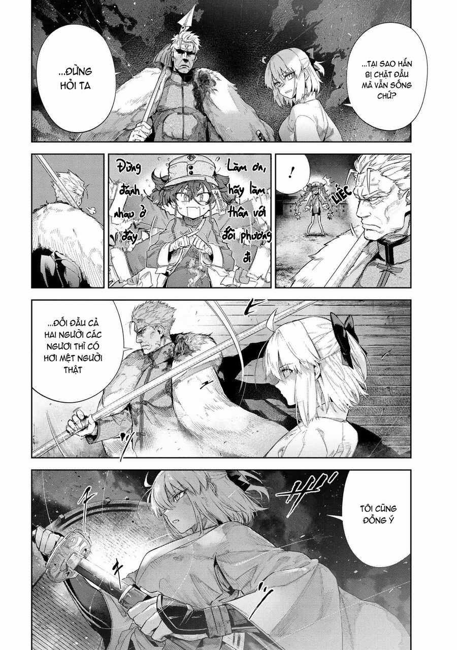 Fate/Type Redline - Truyền Kỳ Về Chén Thánh Đế Đô Chapter 21.1 trang 12