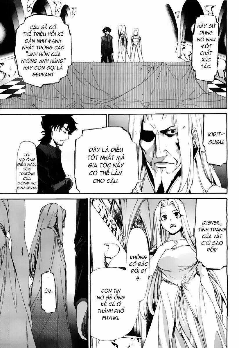Fate/Zero Chapter 1 trang 11
