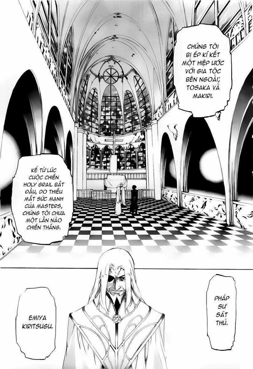 Fate/Zero Chapter 1 trang 9