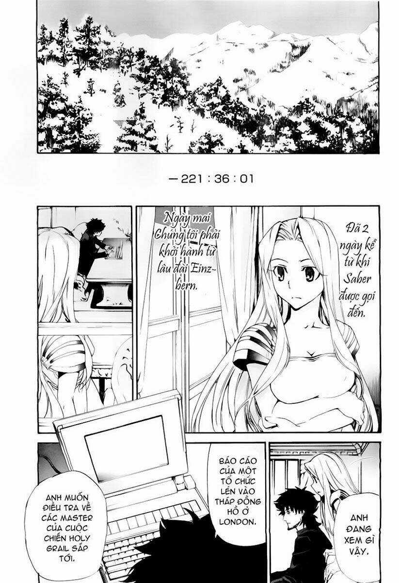 Fate/Zero Chapter 2 trang 12