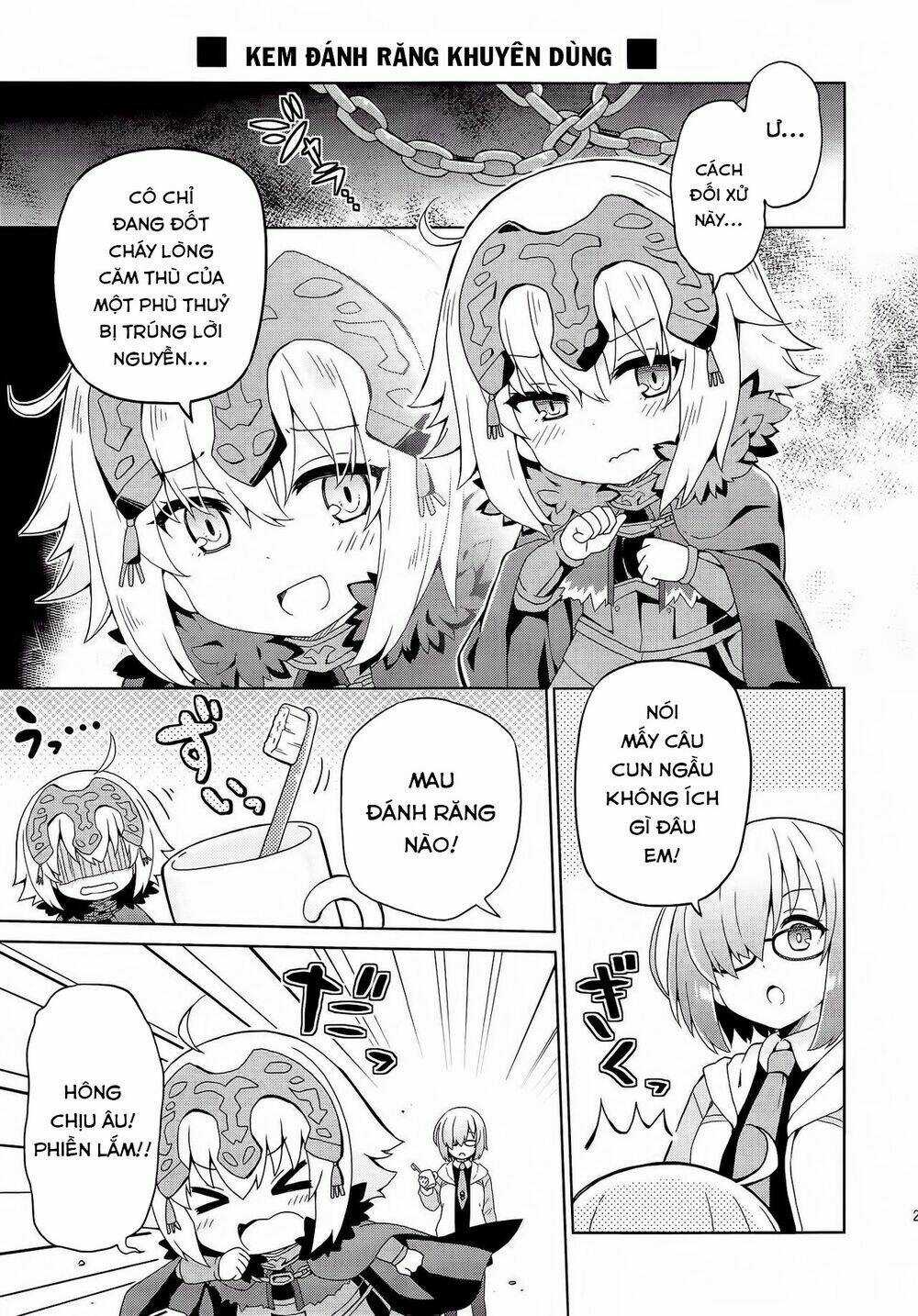 Fgo Youchien Chapter 2.2 trang 11