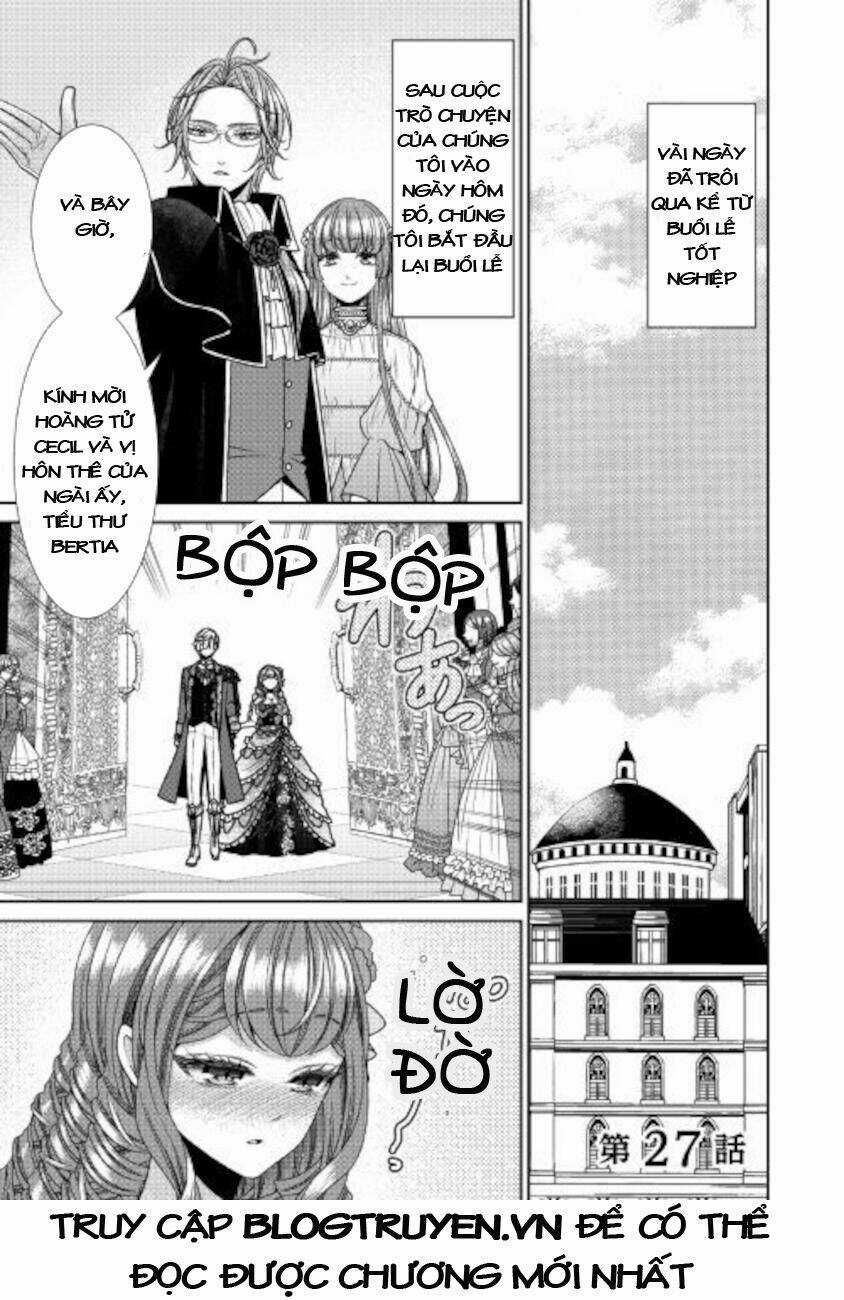 Fiancée’s Observation Log of the Self-proclaimed Villainess Chapter 27 trang 3