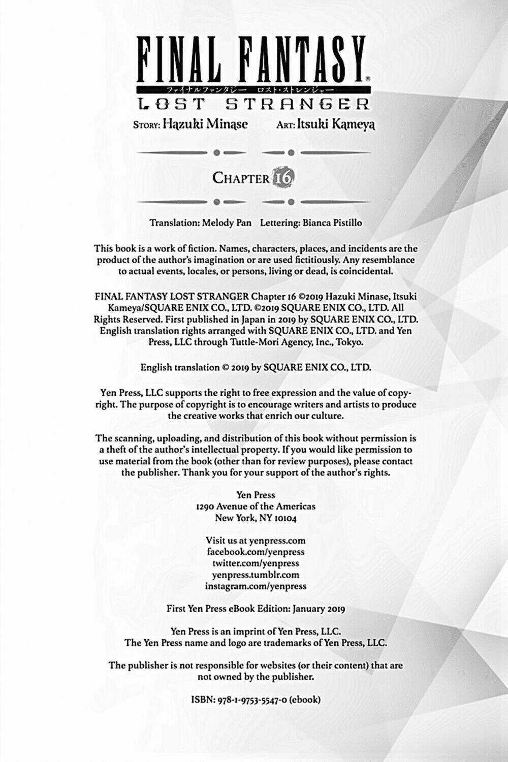 Final Fantasy Lost Stranger Chapter 16 trang 40