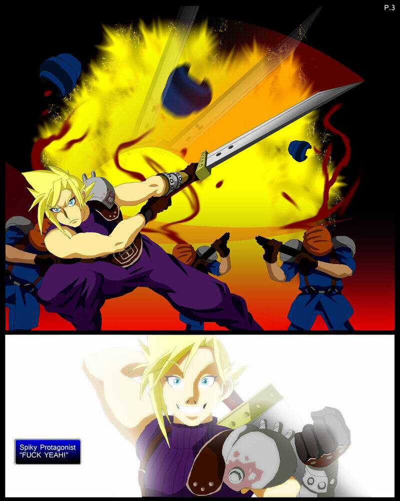 Final Fantasy VII comic Chapter 1 trang 3