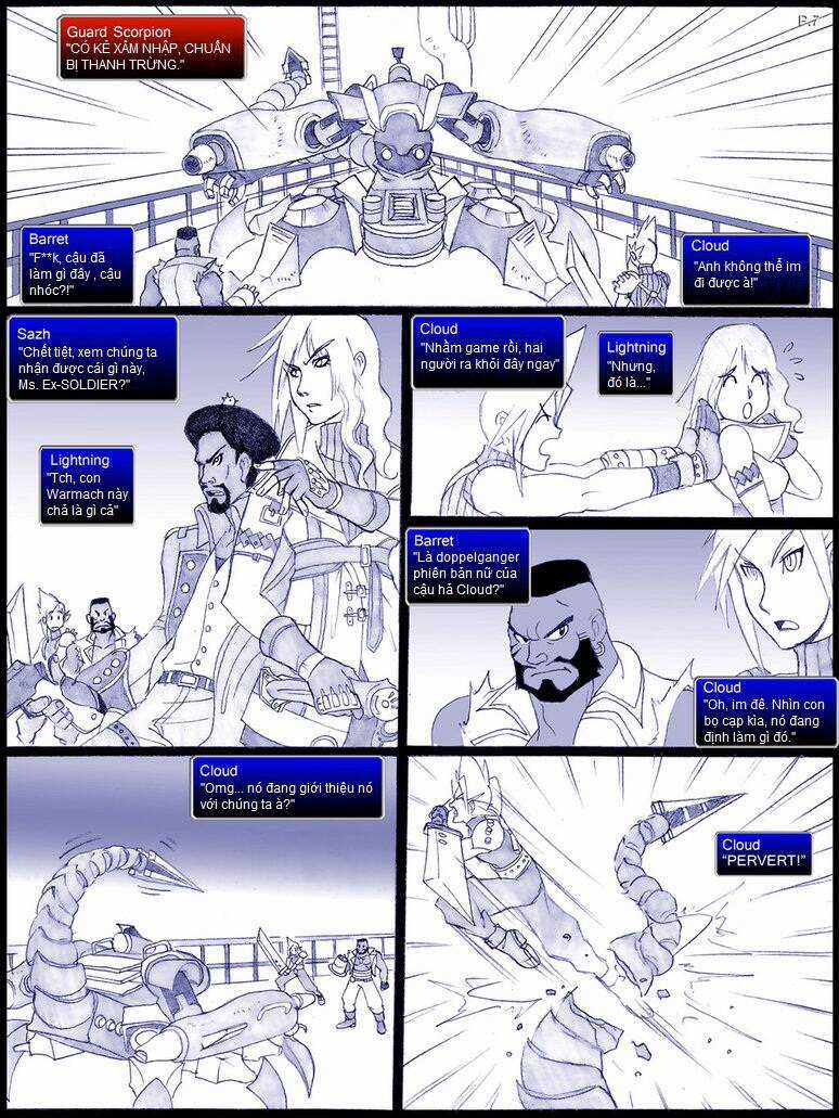 Final Fantasy VII comic Chapter 1 trang 7