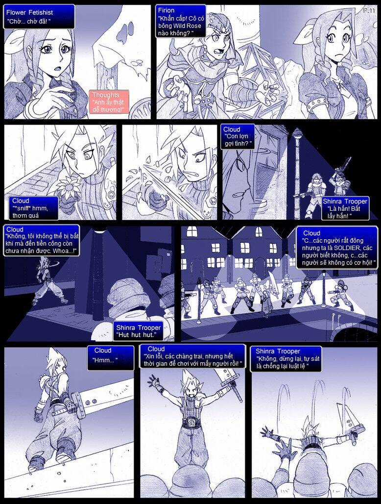 Final Fantasy VII comic Chapter 2 trang 3
