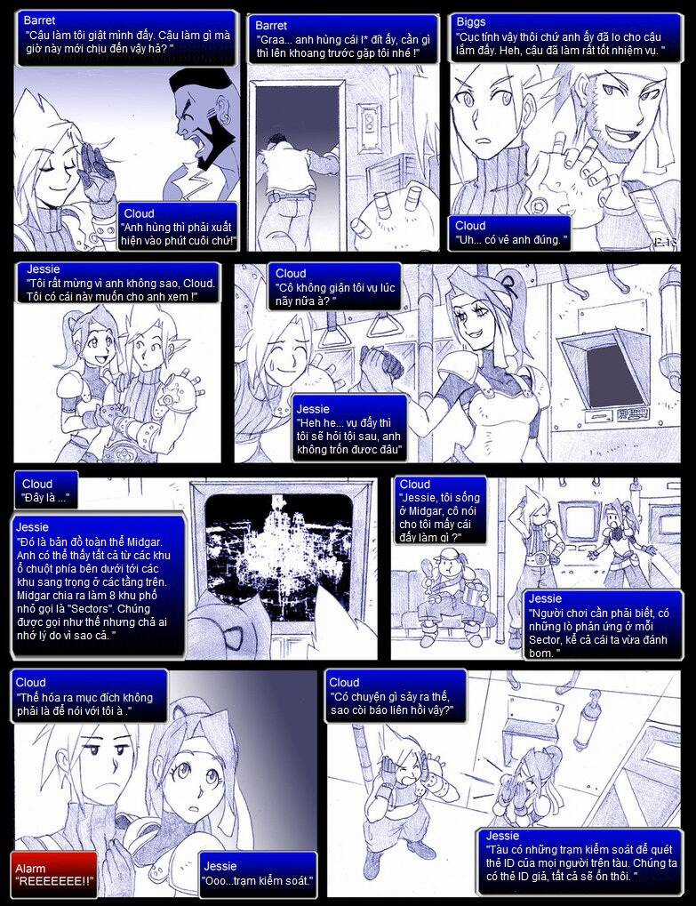 Final Fantasy VII comic Chapter 2 trang 5