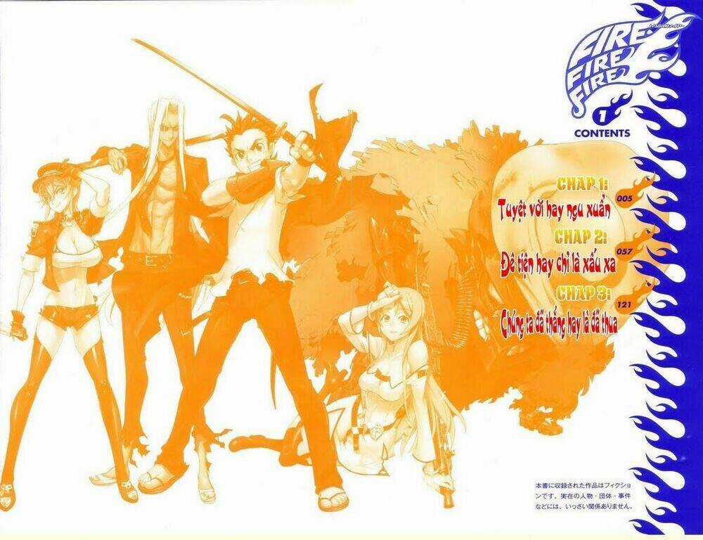 Fire Fire Fire Manga Chapter 1 trang 2