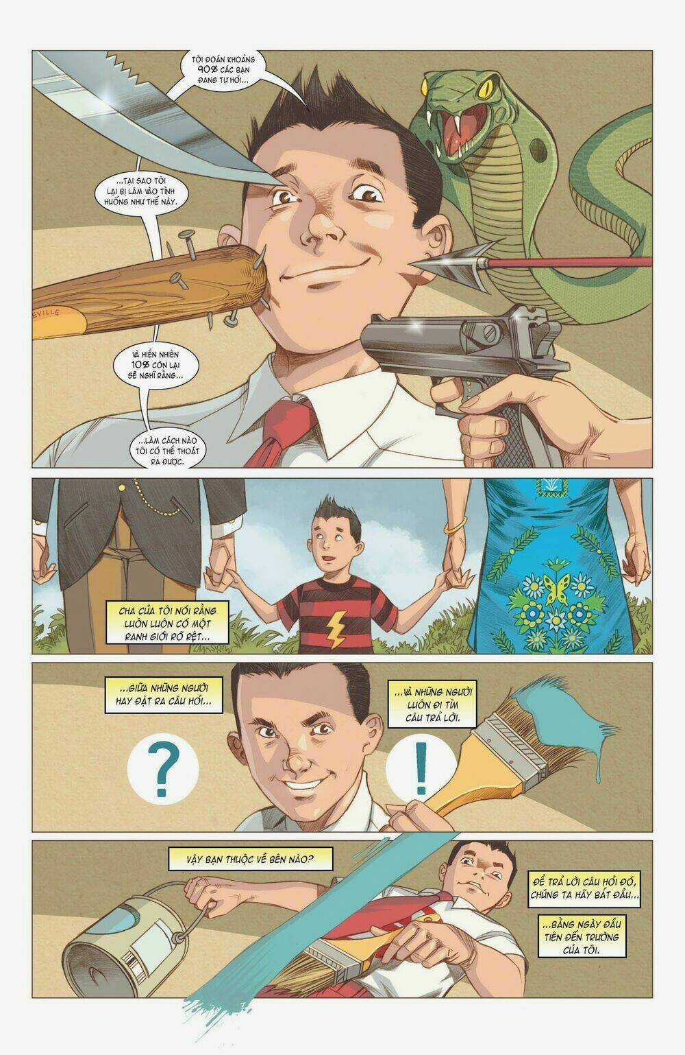 Five Weapons Chapter 1 trang 2