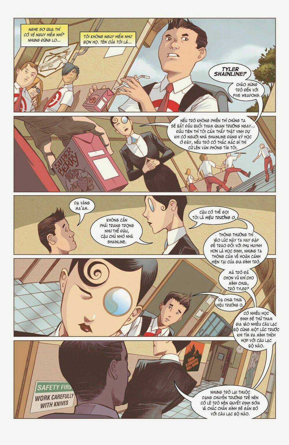 Five Weapons Chapter 1 trang 4