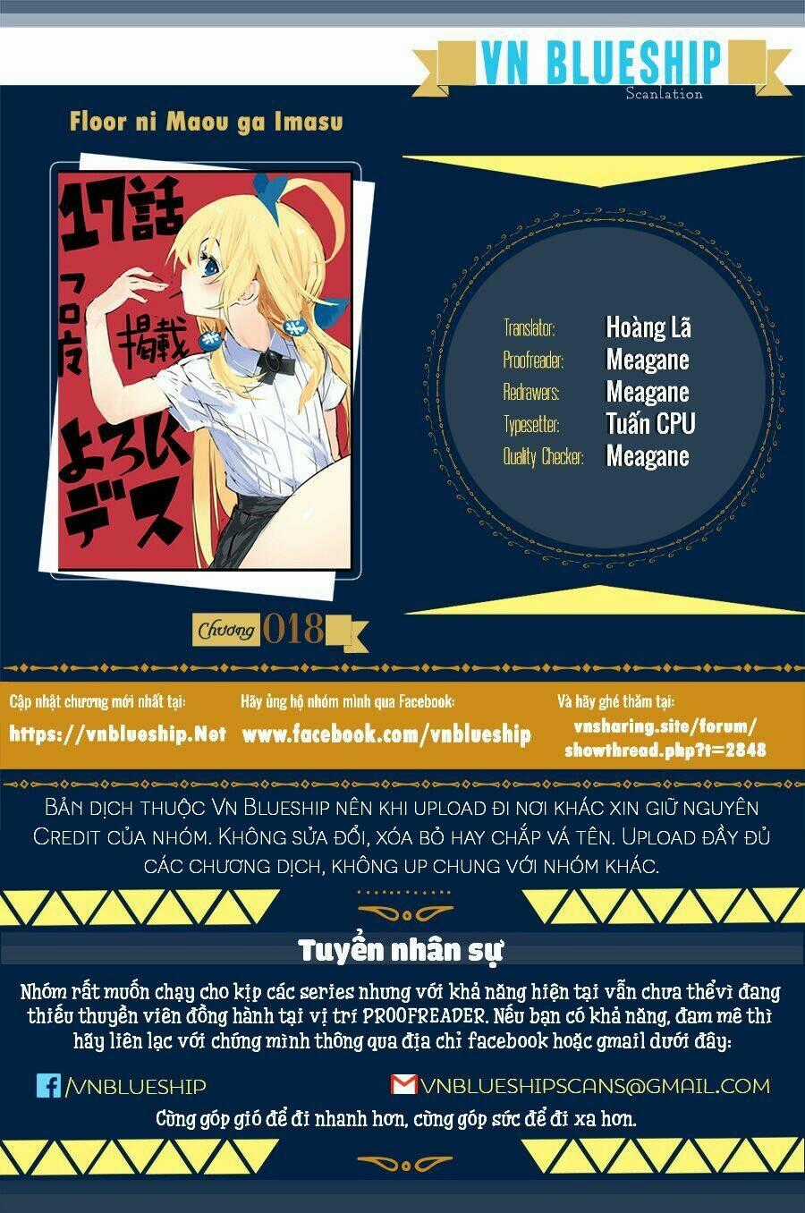Floor Ni Maou Ga Imasu Chapter 18 trang 0