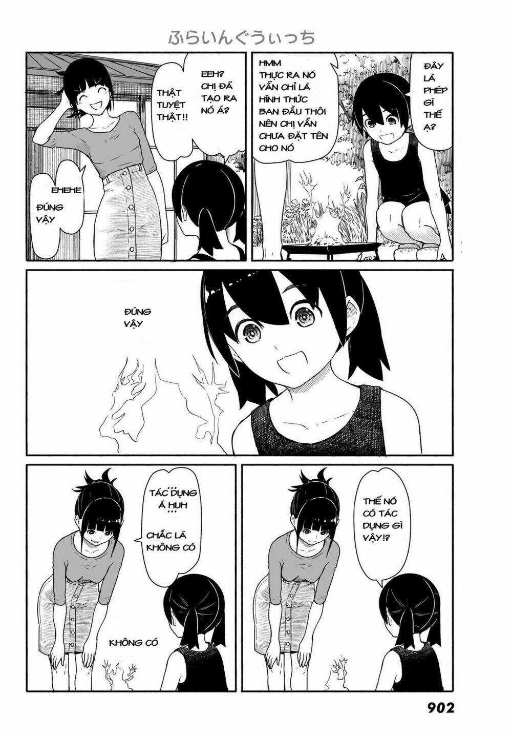 Flying Witch Chapter 30 trang 4