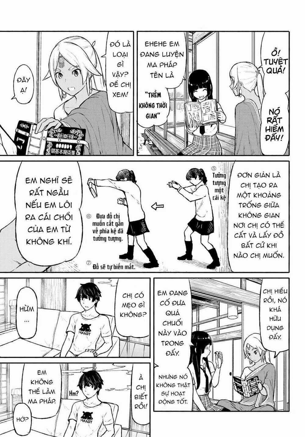 Flying Witch Chapter 46 trang 8