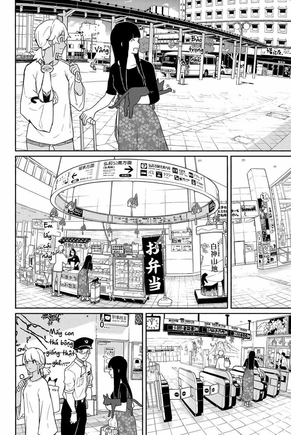 Flying Witch Chapter 57 trang 7