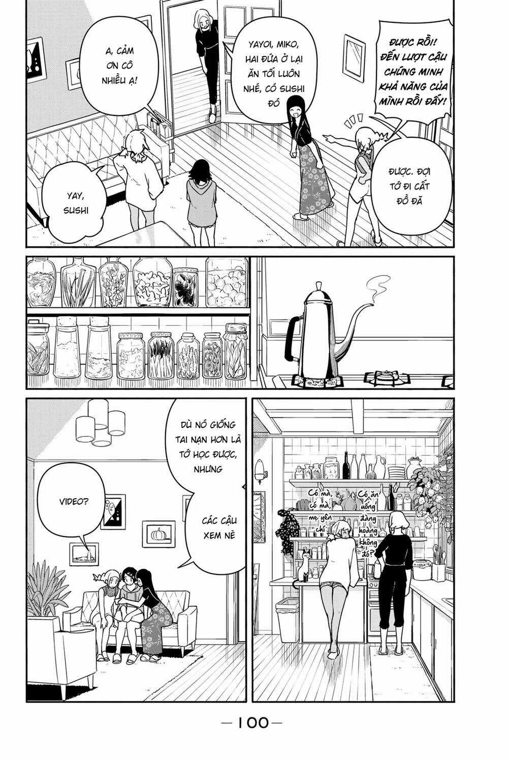 Flying Witch Chapter 58 trang 17
