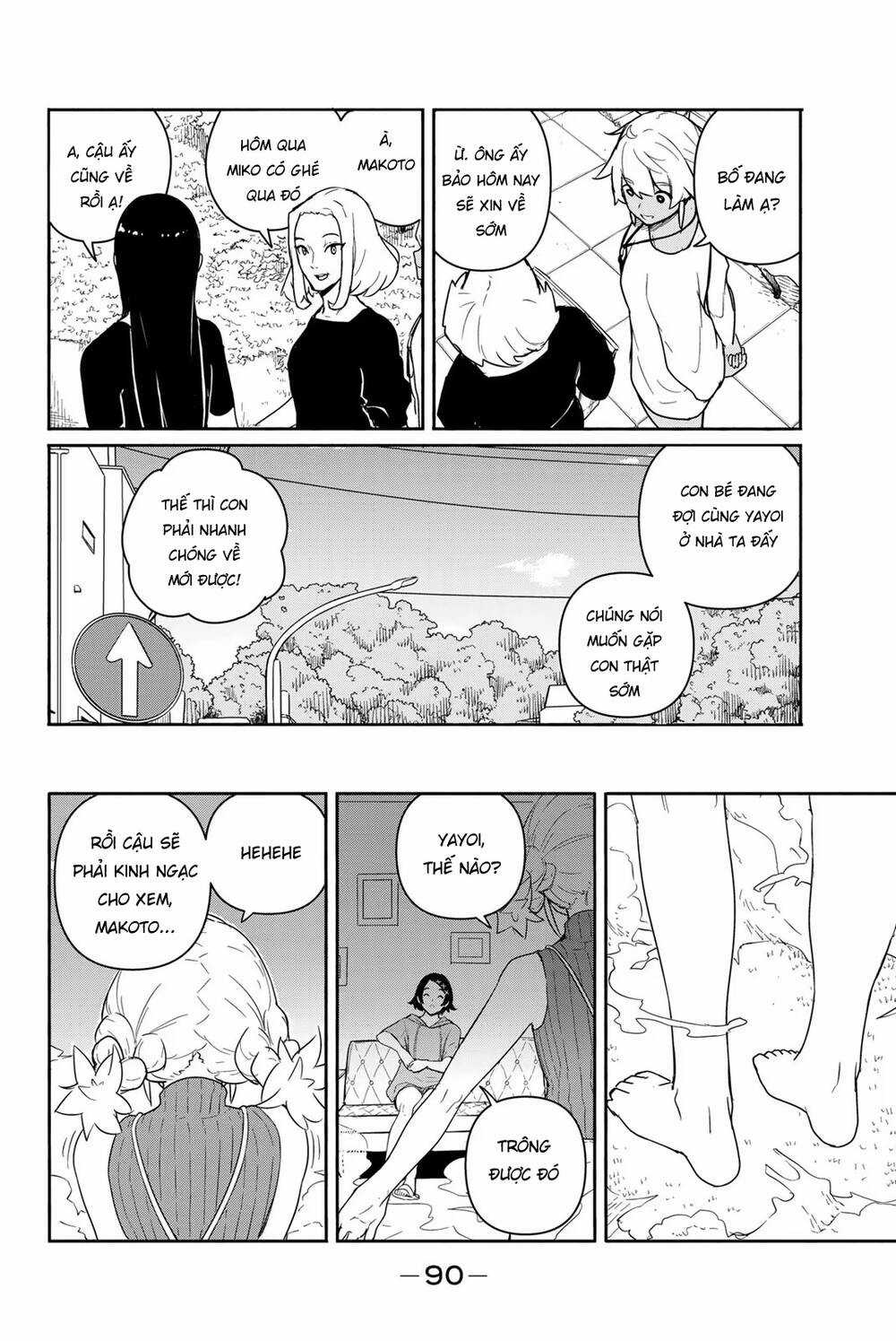 Flying Witch Chapter 58 trang 7