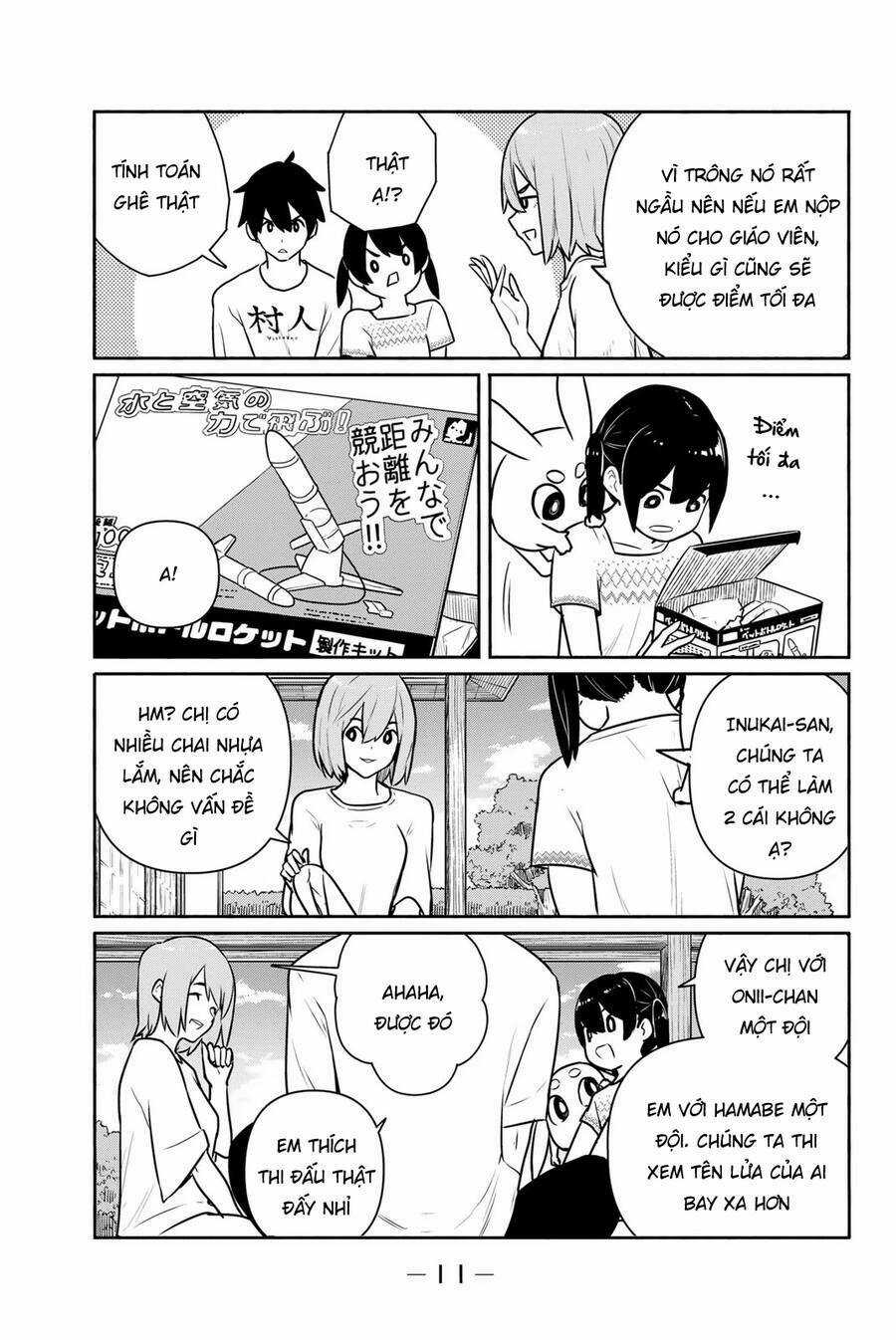 Flying Witch Chapter 62 trang 12