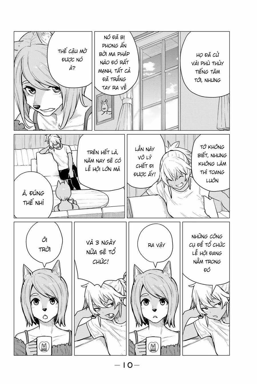 Flying Witch Chapter 68 trang 12