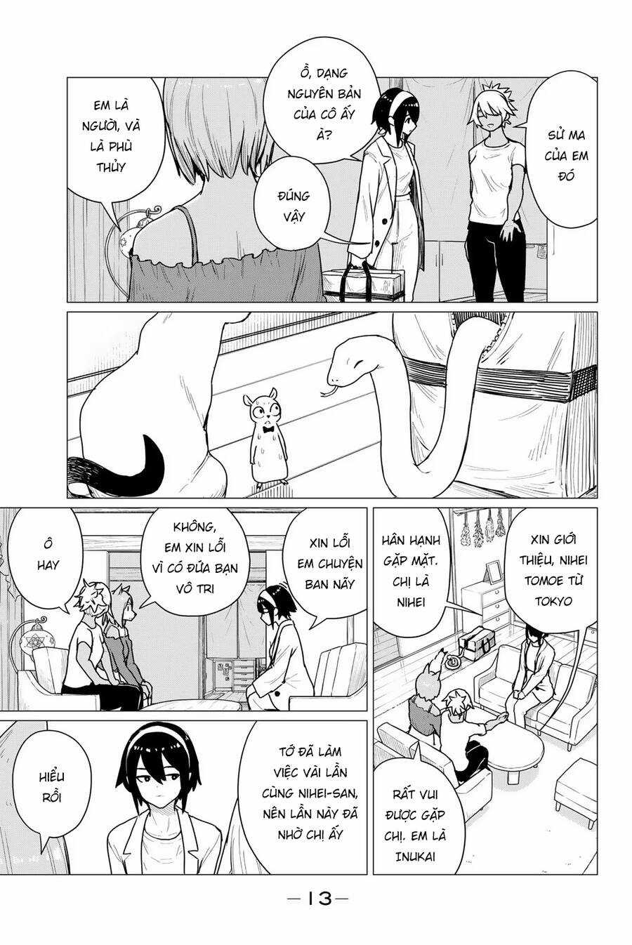 Flying Witch Chapter 68 trang 15