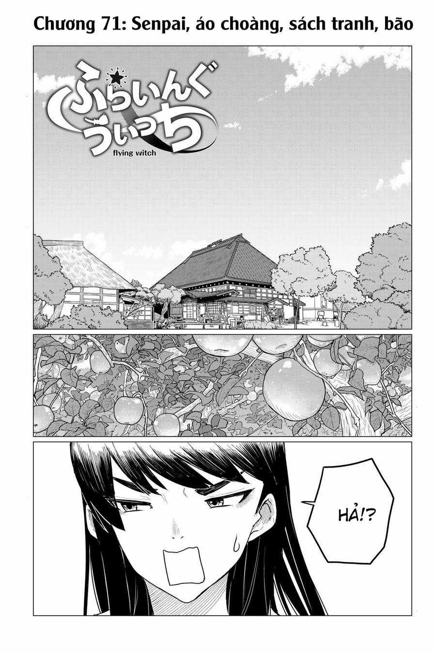 Flying Witch Chapter 71 trang 3