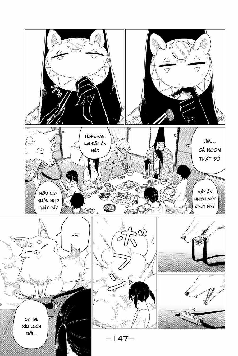 Flying Witch Chapter 73 trang 5