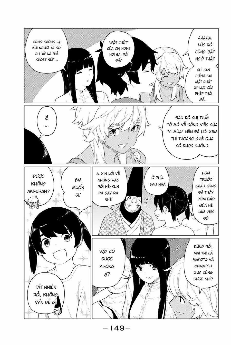 Flying Witch Chapter 73 trang 7