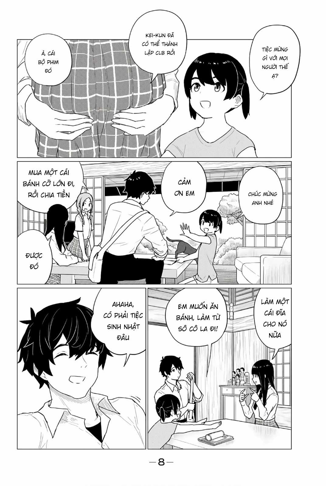 Flying Witch Chapter 74 trang 10
