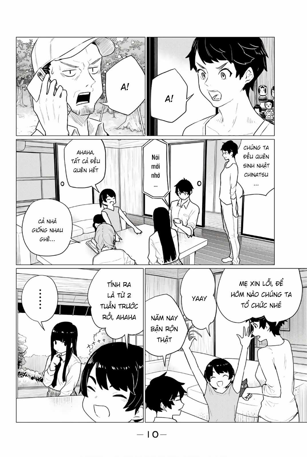 Flying Witch Chapter 74 trang 12