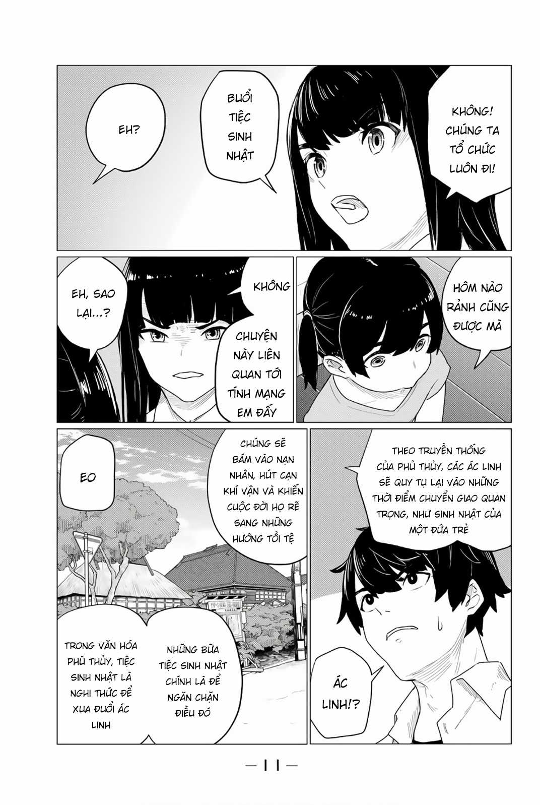 Flying Witch Chapter 74 trang 13