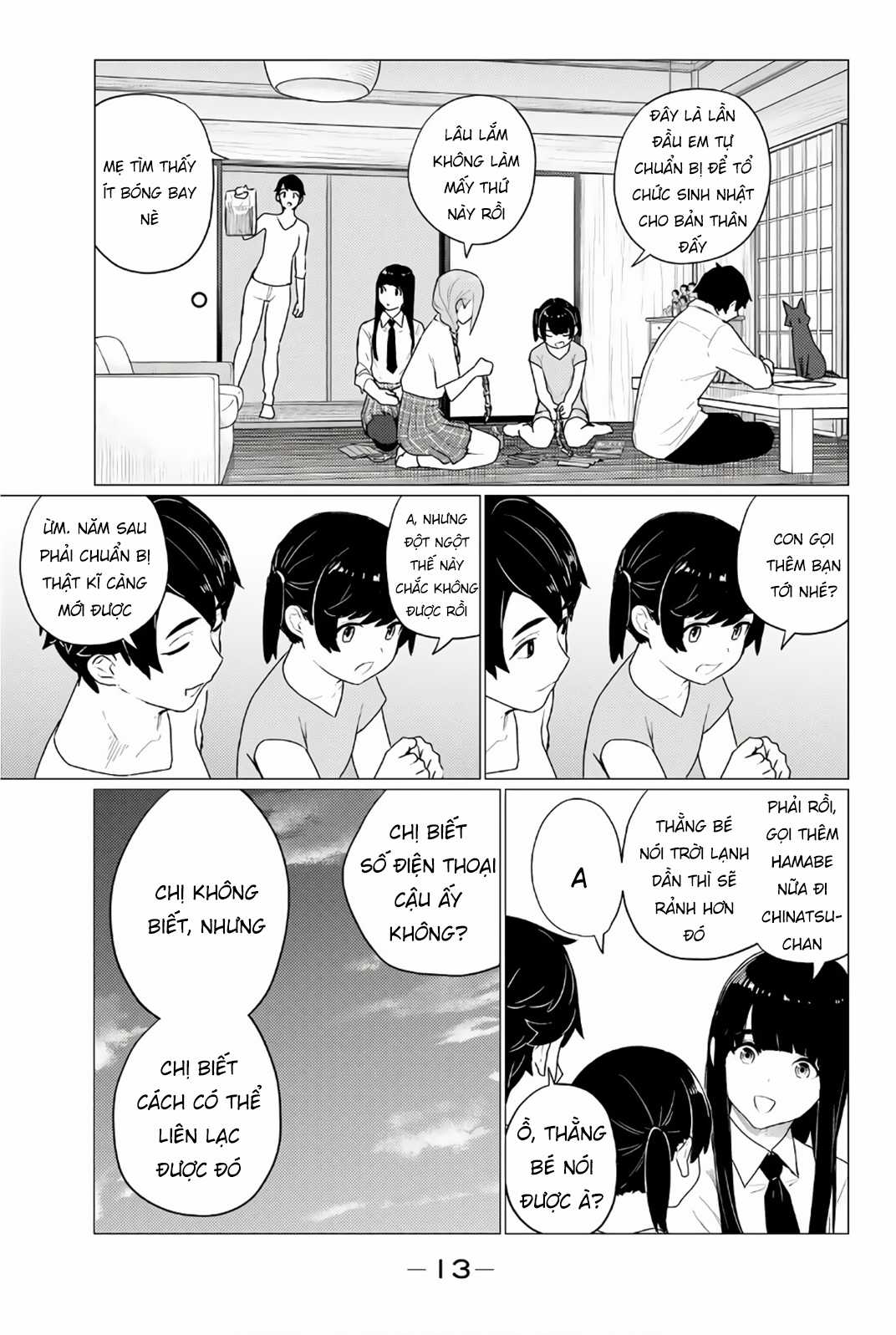 Flying Witch Chapter 74 trang 15