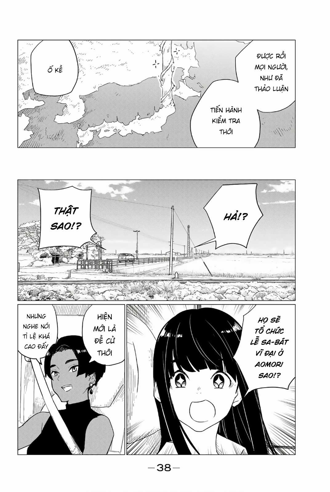 Flying Witch Chapter 75 trang 10