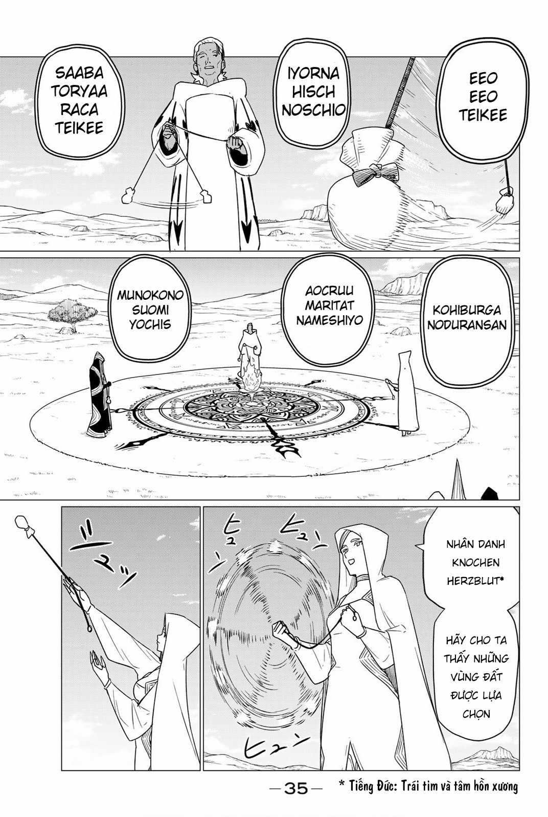 Flying Witch Chapter 75 trang 7