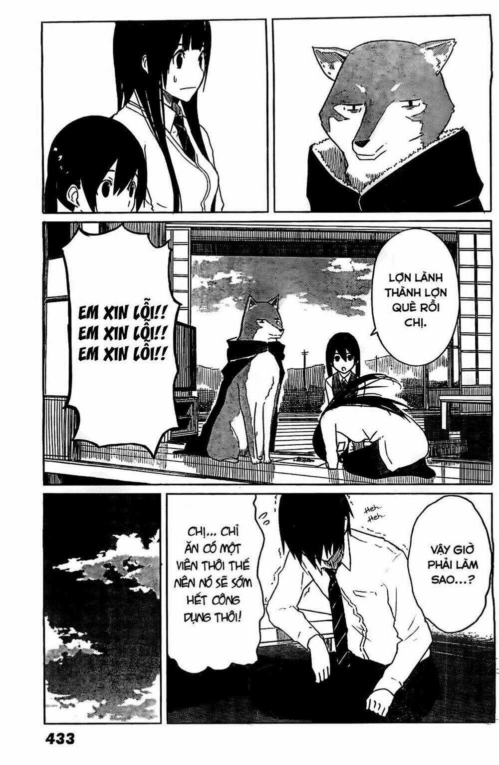 Flying Witch Chapter 9 trang 17