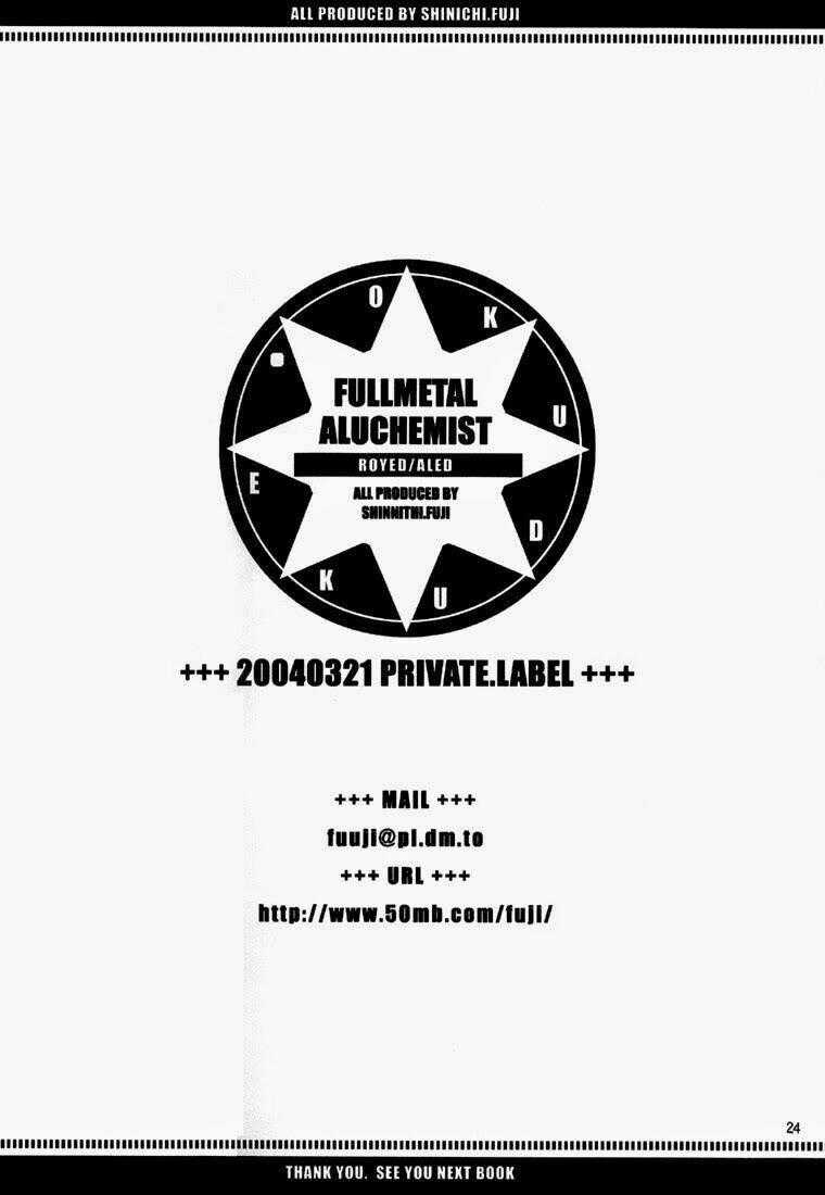 Fma Doujinshi - Mame Story Chapter 1 trang 23