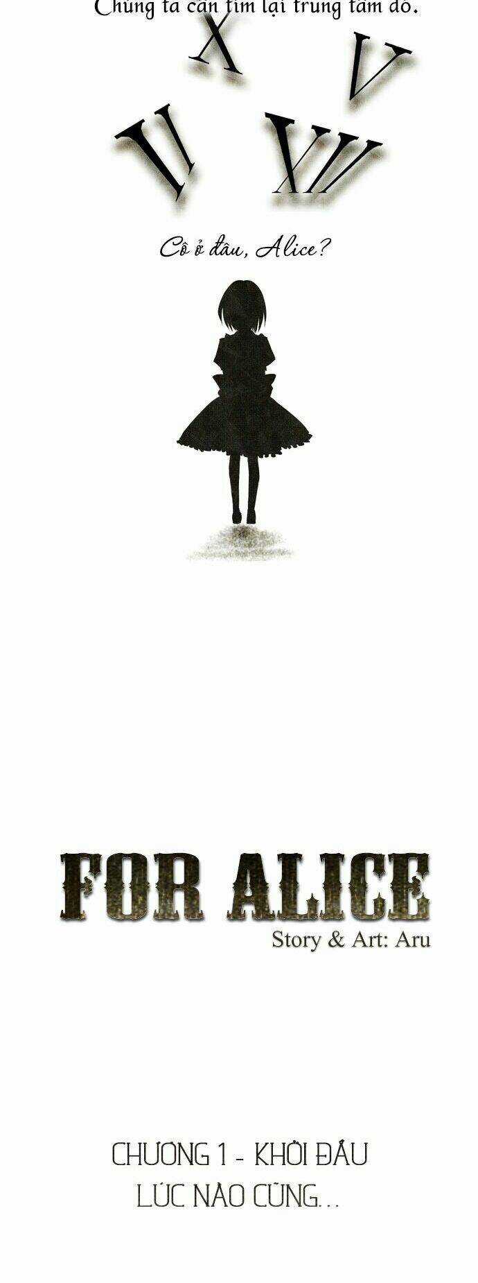 For Alice Chapter 1 trang 3