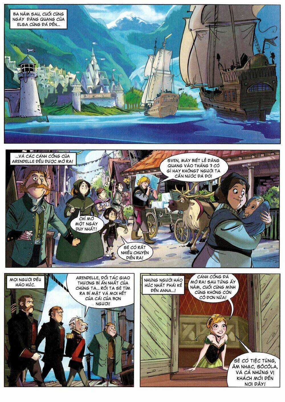 Frozen - Nữ Hoàng Băng Giá Chapter 1 trang 16