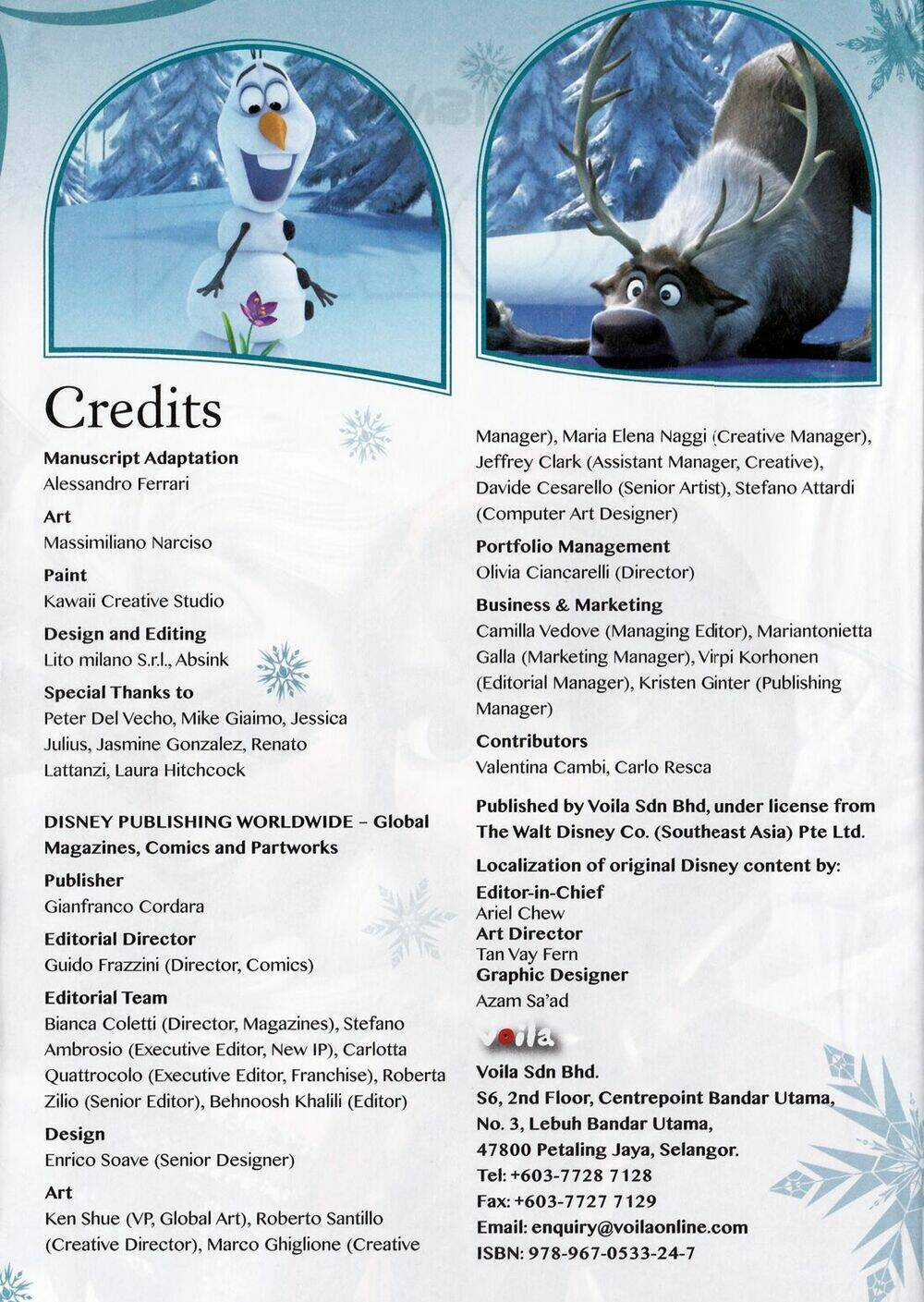 Frozen - Nữ Hoàng Băng Giá Chapter 1 trang 3