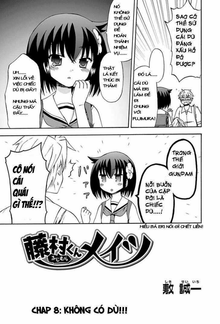 Fujimura-Kun Meitsu Chapter 8 trang 2