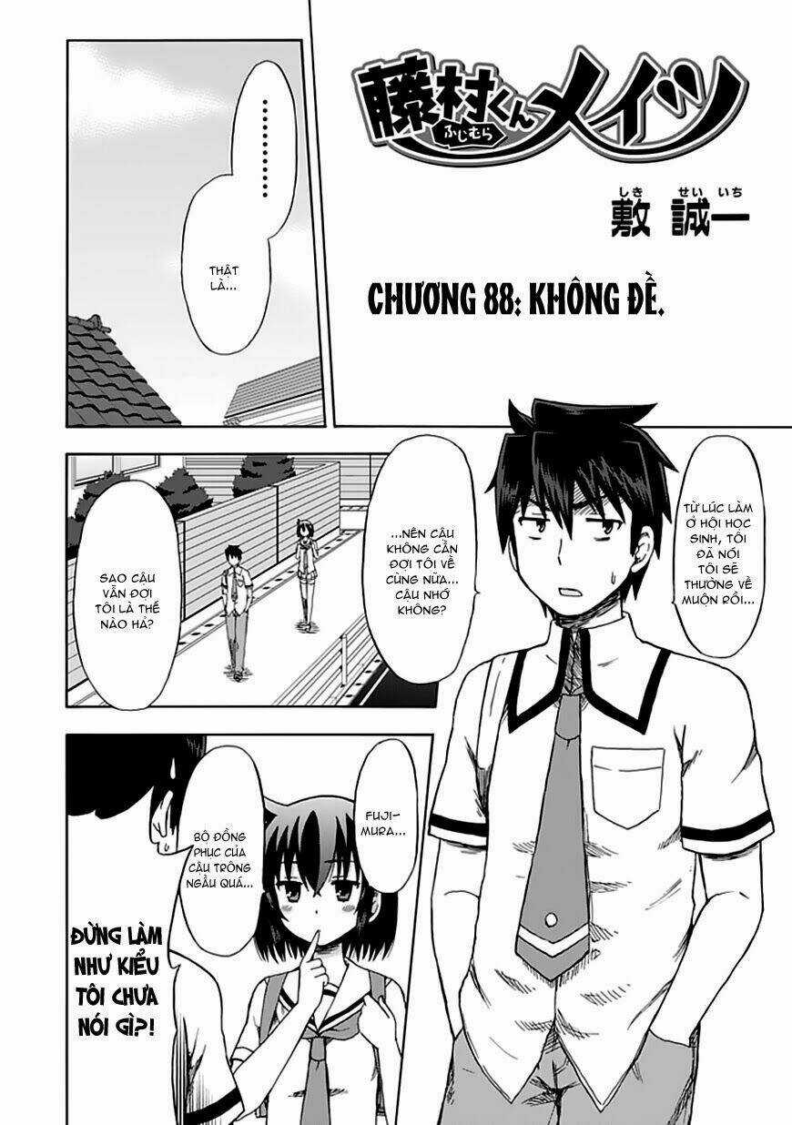 Fujimura-Kun Meitsu Chapter 88 trang 4