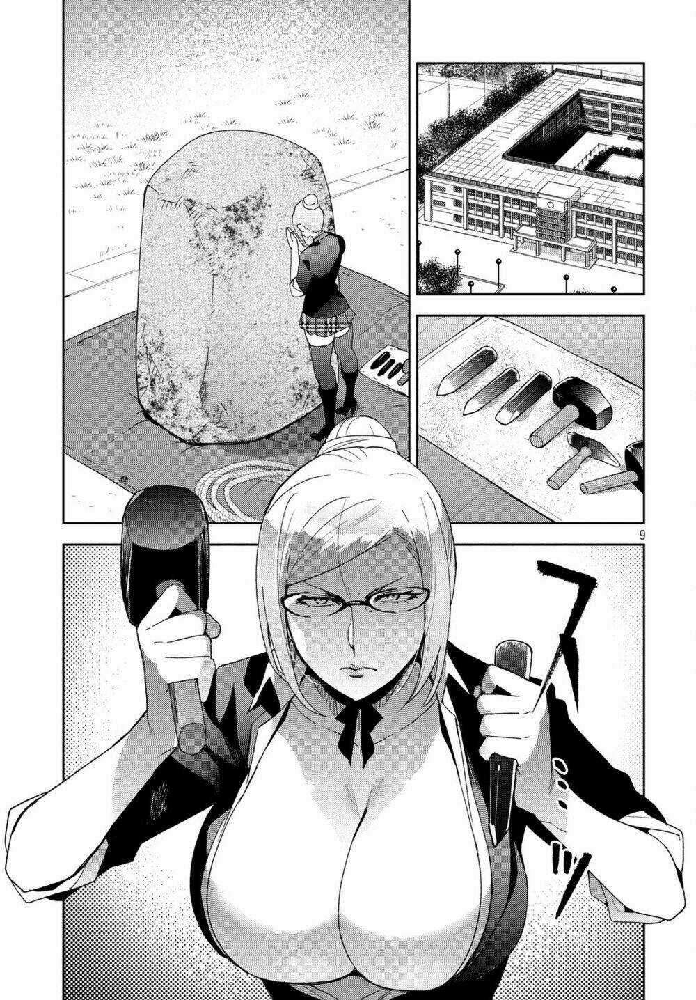 Fukukaichou Ganbaru Chapter 10 trang 8