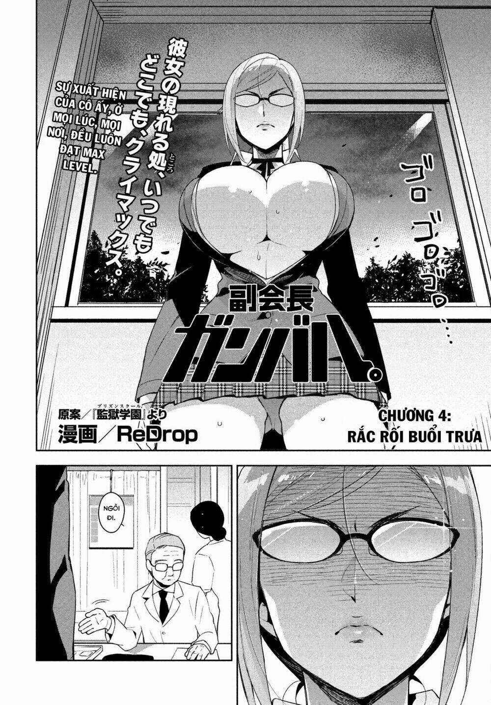 Fukukaichou Ganbaru Chapter 4 trang 2