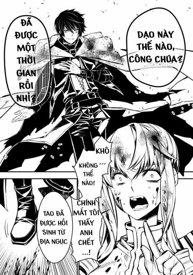 Fukushuu O Koinegau Saikyou Yuusha Wa, Yami No Chikara De Senmetsu Musou Suru Chapter 1 trang 32