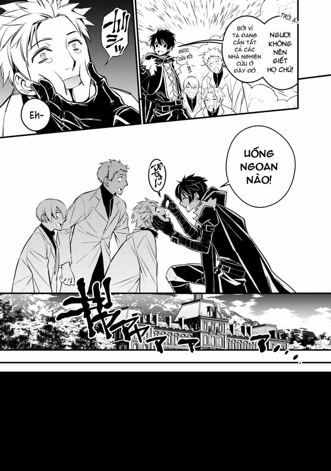 Fukushuu O Koinegau Saikyou Yuusha Wa, Yami No Chikara De Senmetsu Musou Suru Chapter 14 trang 14