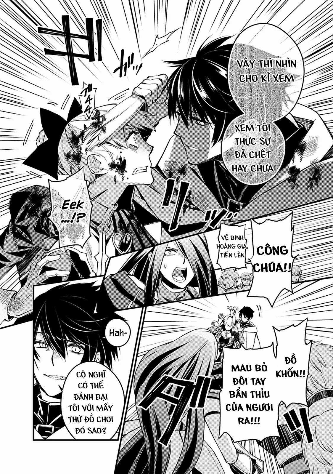 Fukushuu O Koinegau Saikyou Yuusha Wa, Yami No Chikara De Senmetsu Musou Suru Chapter 2.3 trang 5