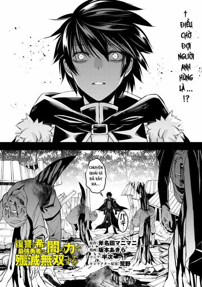 Fukushuu O Koinegau Saikyou Yuusha Wa, Yami No Chikara De Senmetsu Musou Suru Chapter 3.3 trang 0