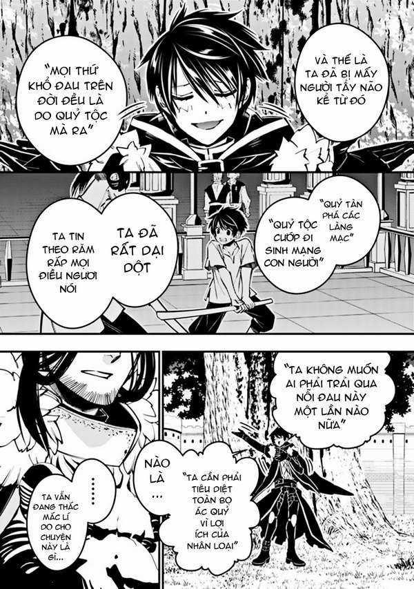 Fukushuu O Koinegau Saikyou Yuusha Wa, Yami No Chikara De Senmetsu Musou Suru Chapter 9 trang 10