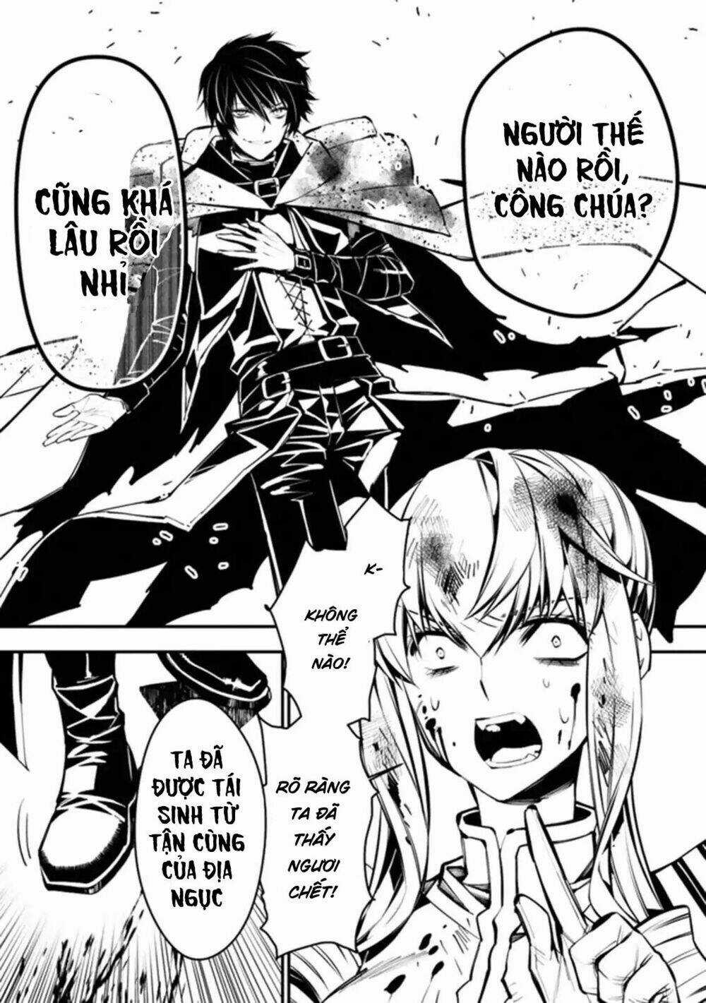 Fukushuu Wo Koinegau Saikyou Yuusha Wa, Yami No Chikara De Senmetsu Musou Suru Chapter 1 trang 32